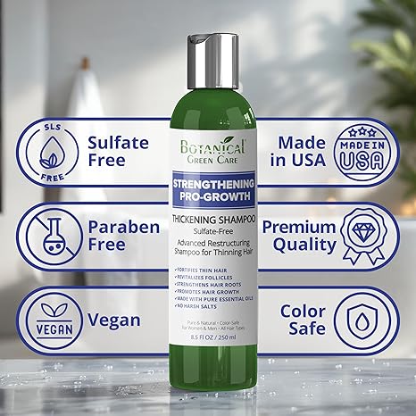 Strengthening & Volumizing Pro-Growth Shampoo Thinning Hair, Made