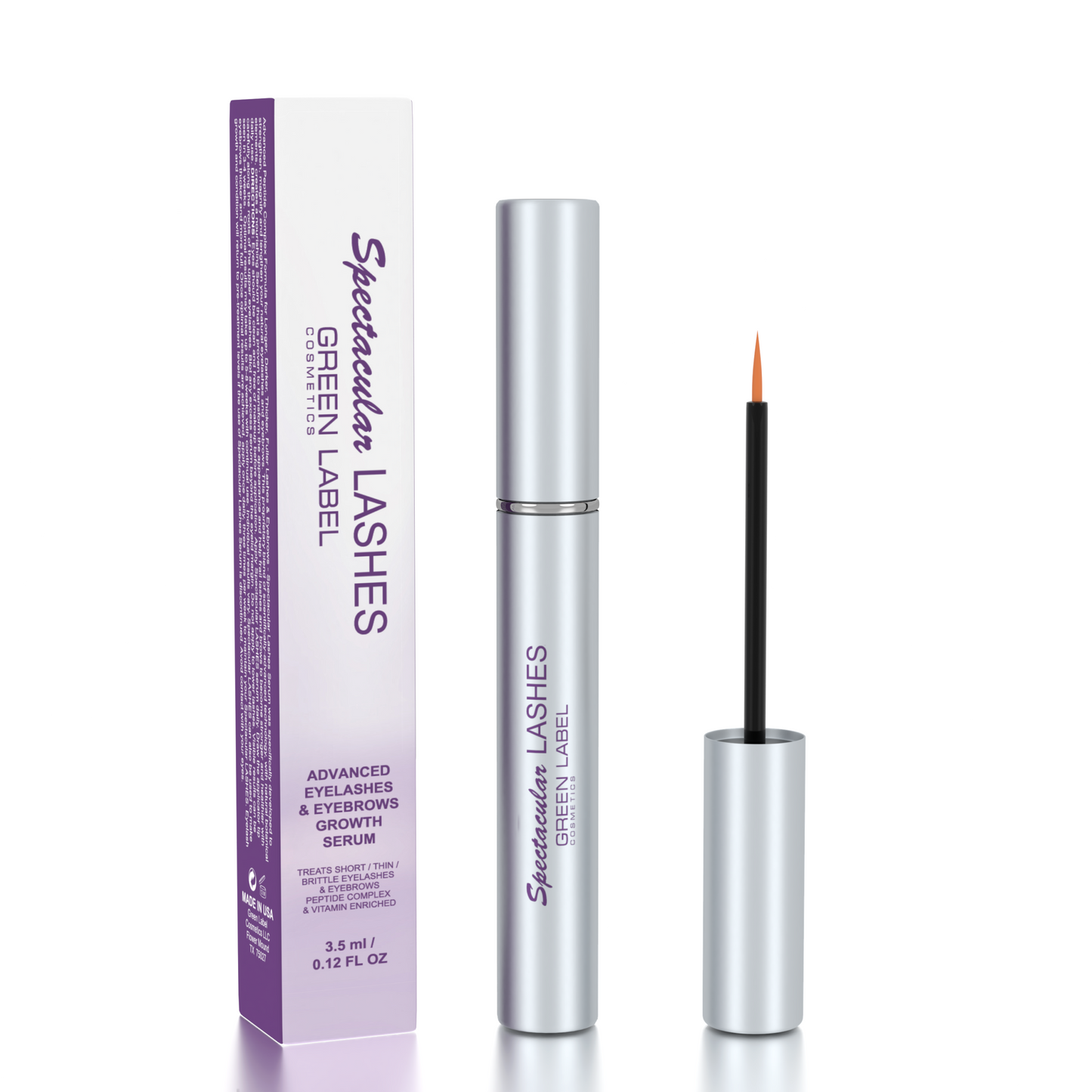 Eyelashes & Eyebrow Growth Serum for Women and Men: “Spectacular Lashes”