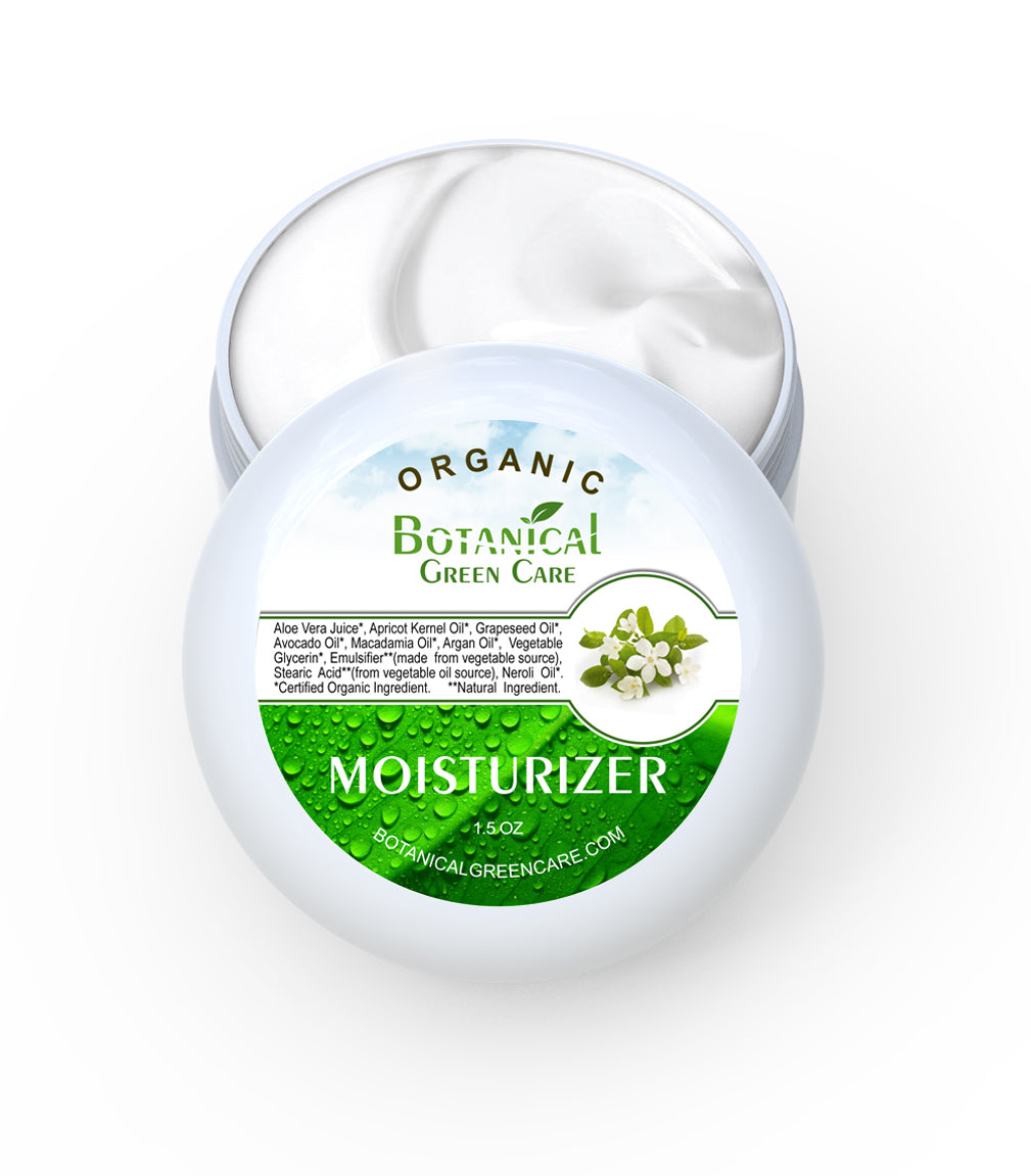 Plant-Based Facial Moisturizer for Women and Men. 1.5 Fl oz / 44 ml Original Formula