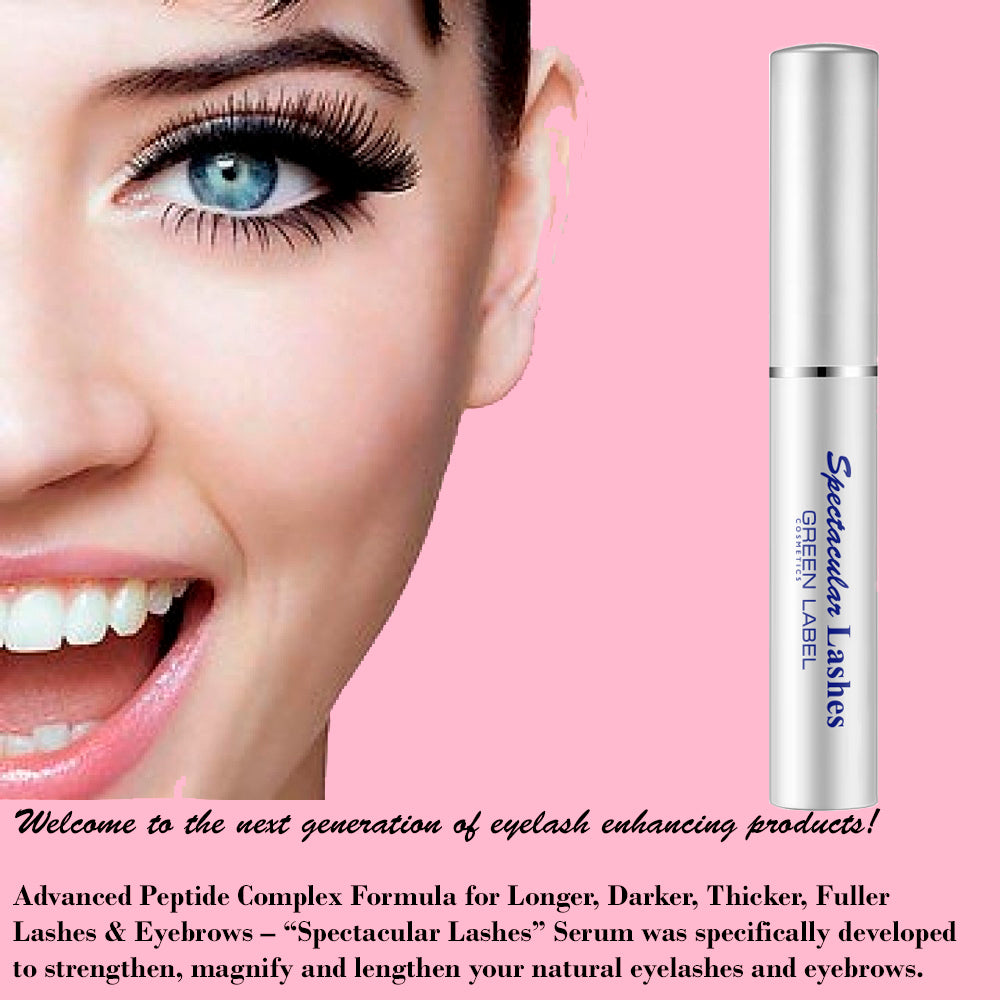Eyelashes & Eyebrow Growth Serum for Women and Men: “Spectacular Lashes”