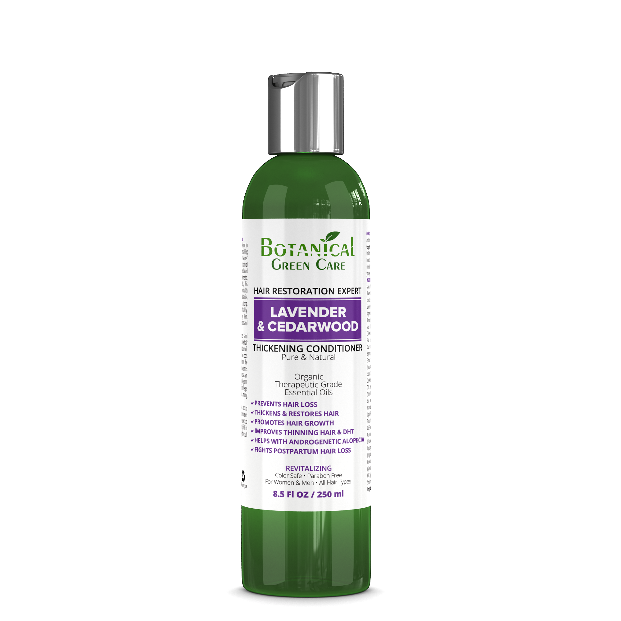 Hair Growth Deep Moisturizing Intensive Reconstructive Conditioner Lavender Cedarwood Botanical Green Care