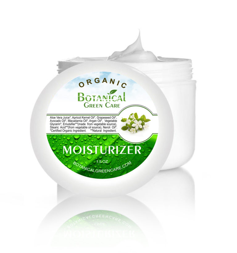 Organic Facial Moisturizer - Botanical Green Care